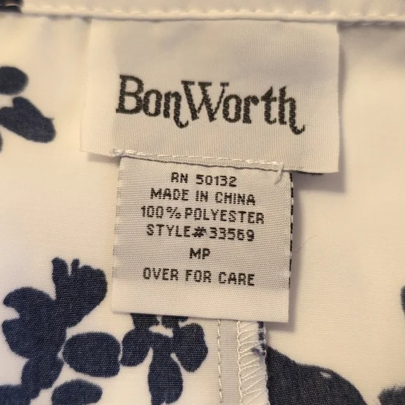NWOT Bon Worth Floral Duster Jacket - Picture 4 of 5